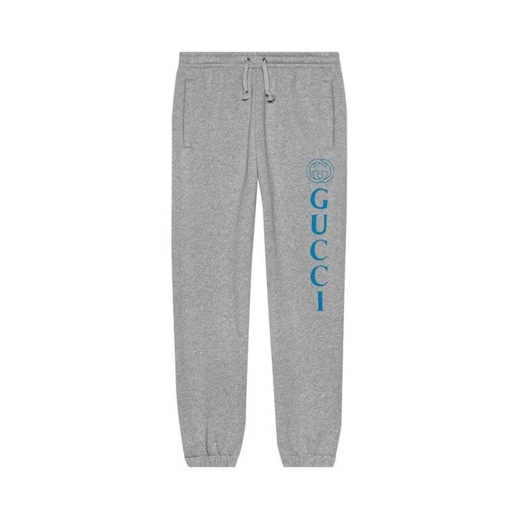 Gucci Logo Drawstring Pants Grey