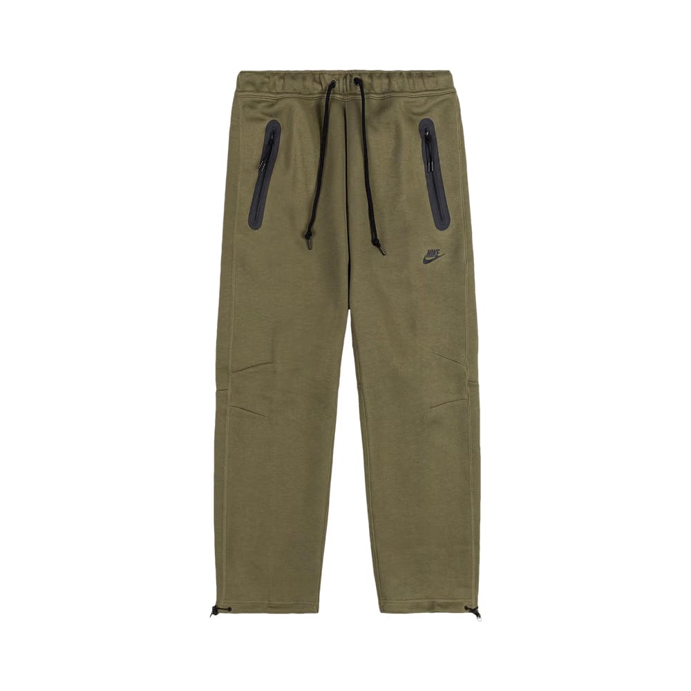 Nike Sportswear Tech Fleece Open-Hem Sweatpants Medium Olive/Black