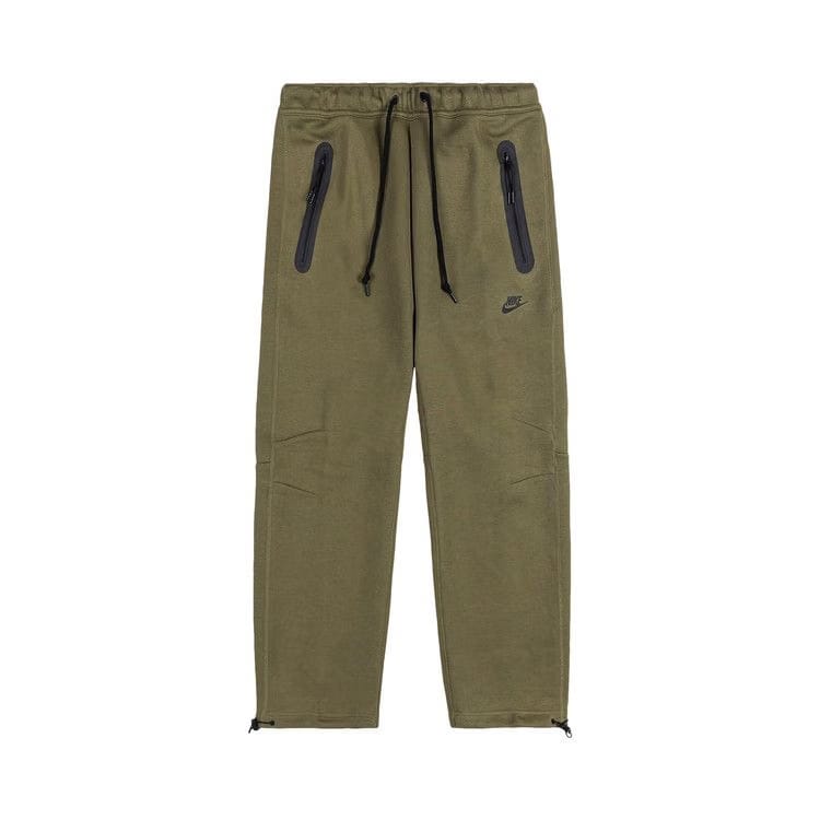Nike Sportswear Tech Fleece Open-Hem Sweatpants Medium Olive/Black