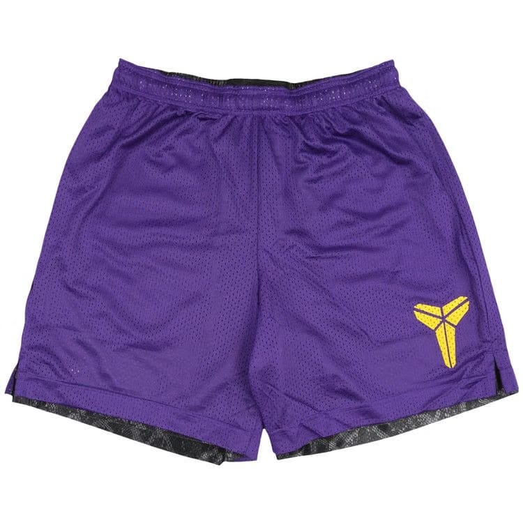 Nike Kobe Dri-FIT Standard Issue Reversible Basketball Shorts Black/Field Purple/Amarillo