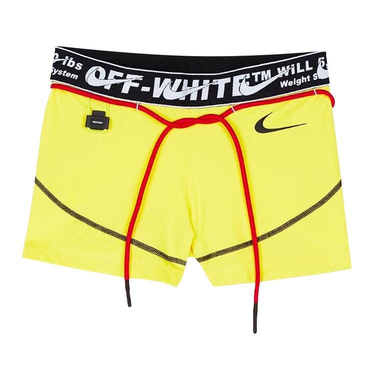 Nike x Off-White NRG RU Pro Shorts Opti Yellow