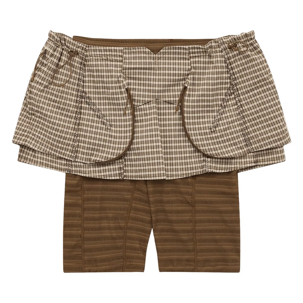 Nike x KNWLS Joan Skirt Yukon Brown/Rattan
