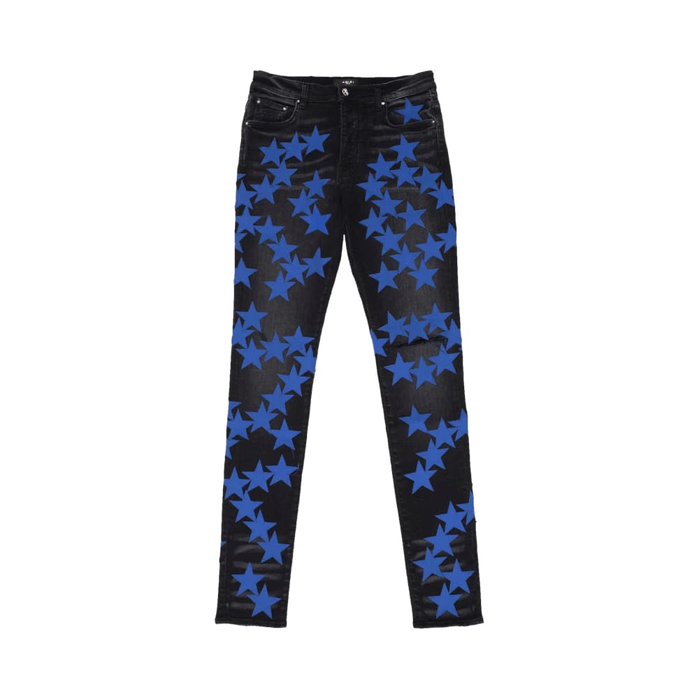 Amiri Chemist Star Jean Aged Black