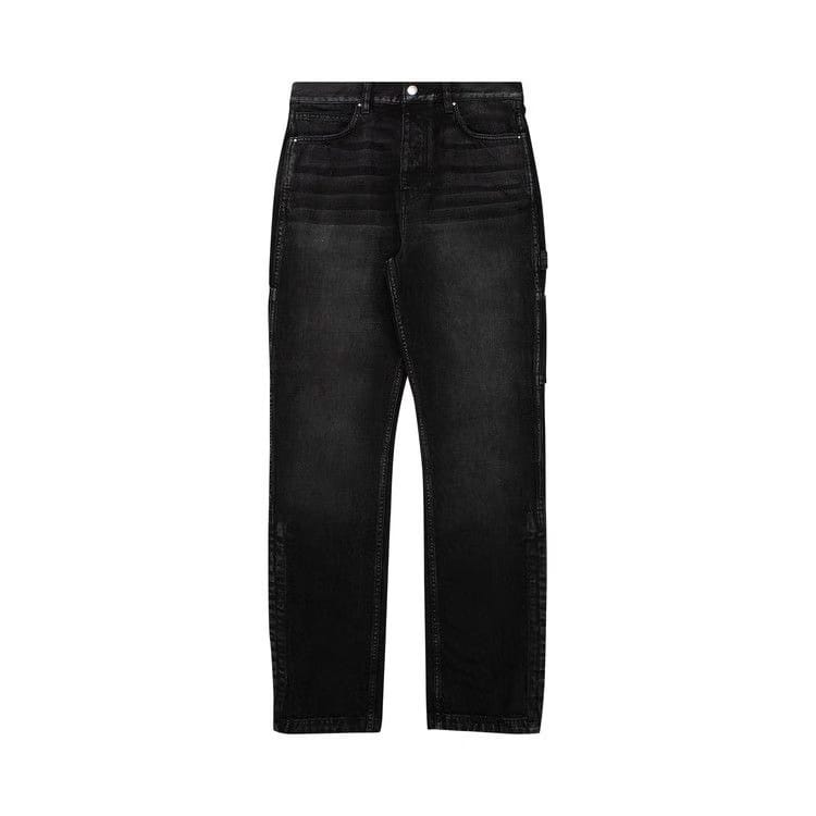 Amiri Stack Workman Jean Aged Black