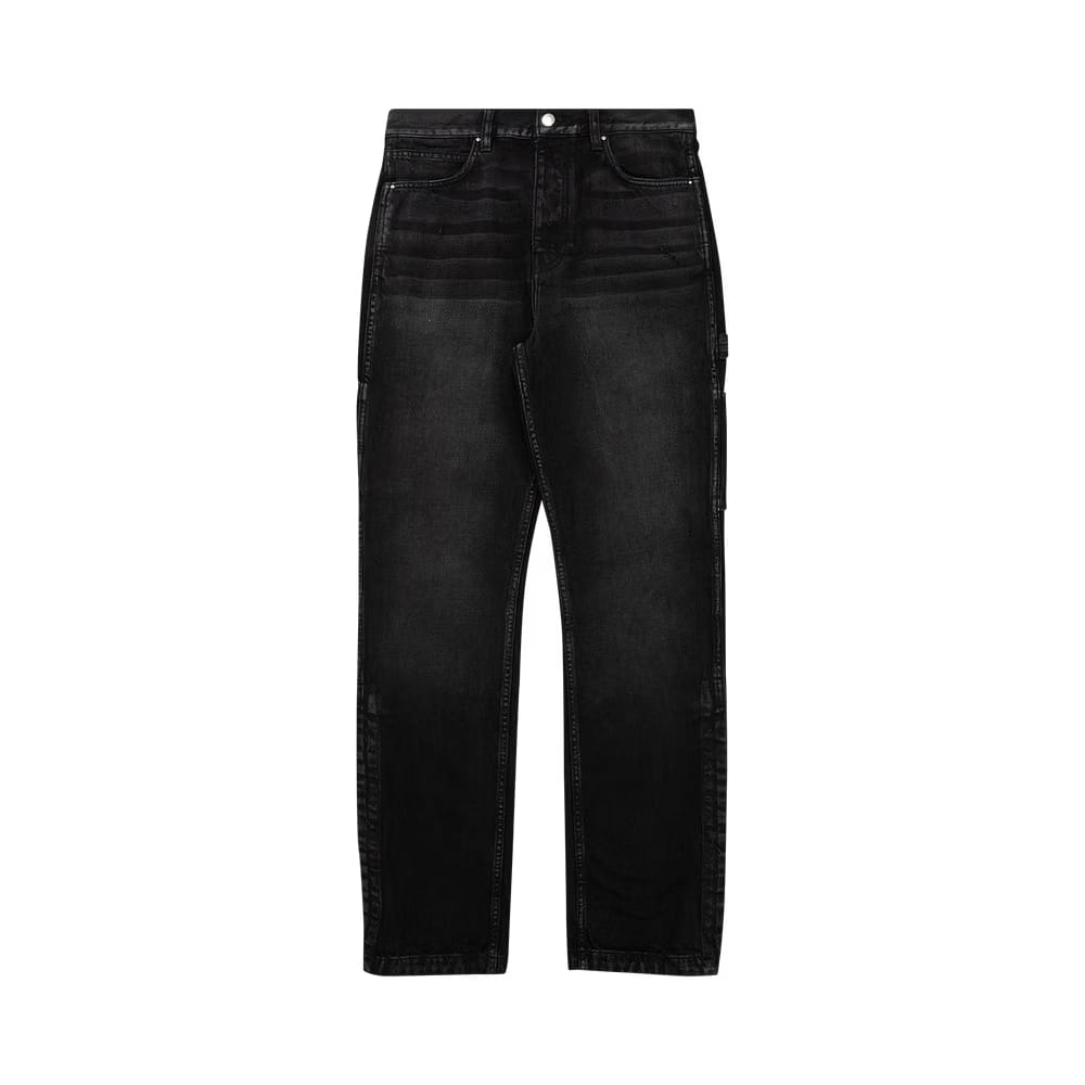 Amiri Stack Workman Jean Aged Black