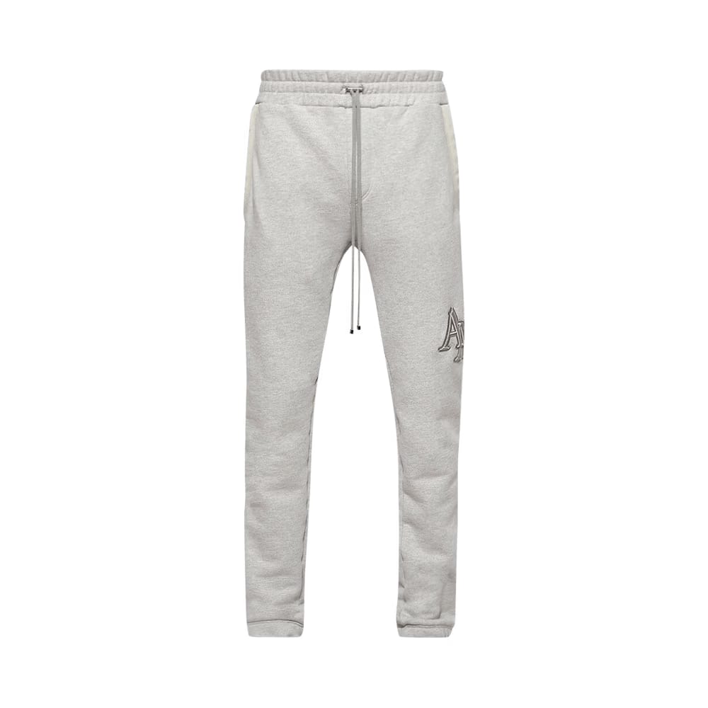 Amiri Staggered Sweatpants Heather Grey