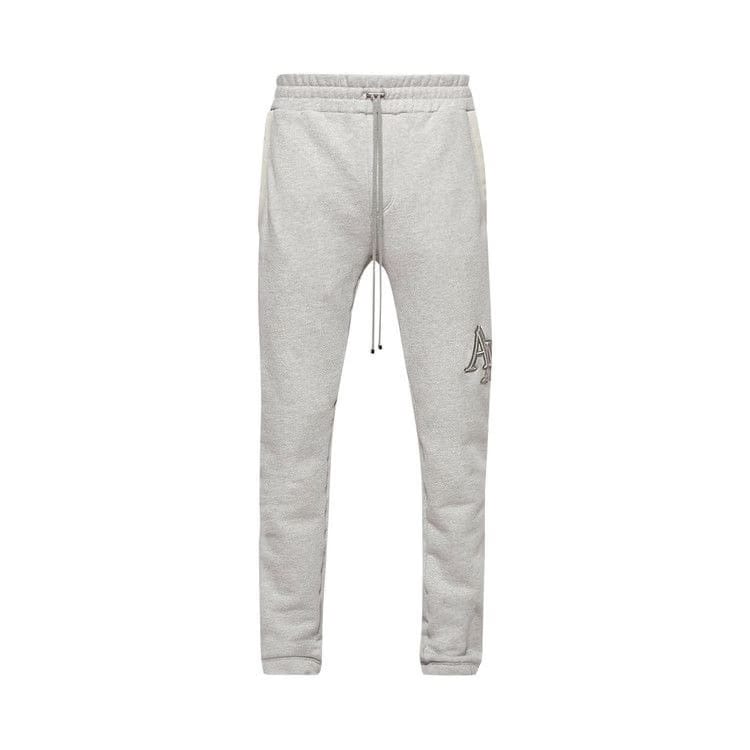 Amiri Staggered Sweatpants Heather Grey