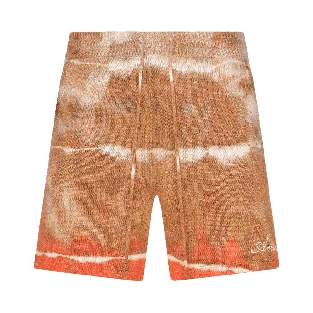 Amiri Tie Dye Shorts Orange