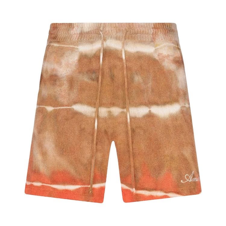 Amiri Tie Dye Shorts Orange