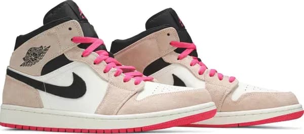 Air Jordan 1 Mid SE Crimson Tint