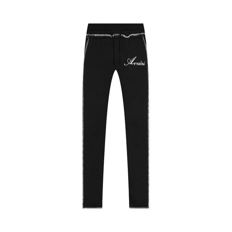 Amiri Stitch Flare Trouser Black