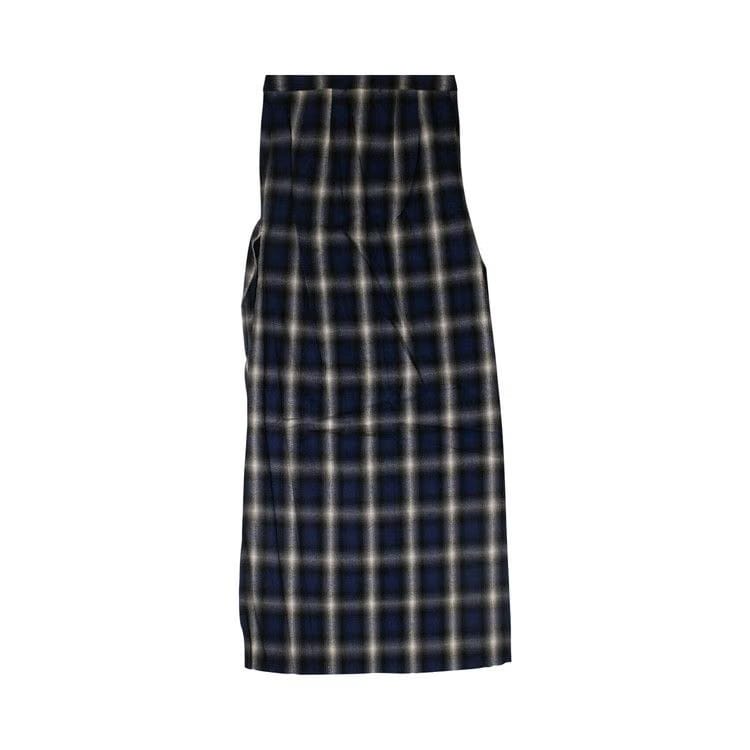 Amiri Flannel Star Skirt Black