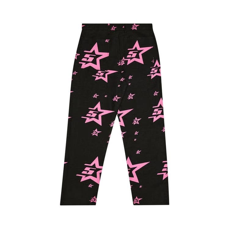 Sp5der 5 Star Work Pant Black/Pink