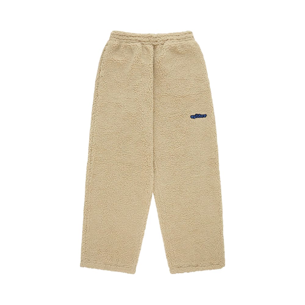 Sp5der Teddy Fleece Pant Tan