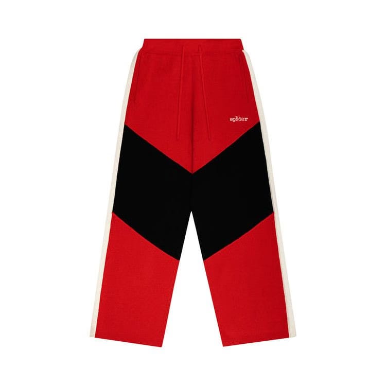Sp5der Knit 5 Track Pant Red