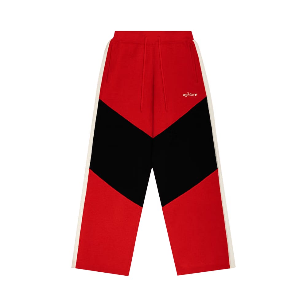 Sp5der Knit 5 Track Pant Red
