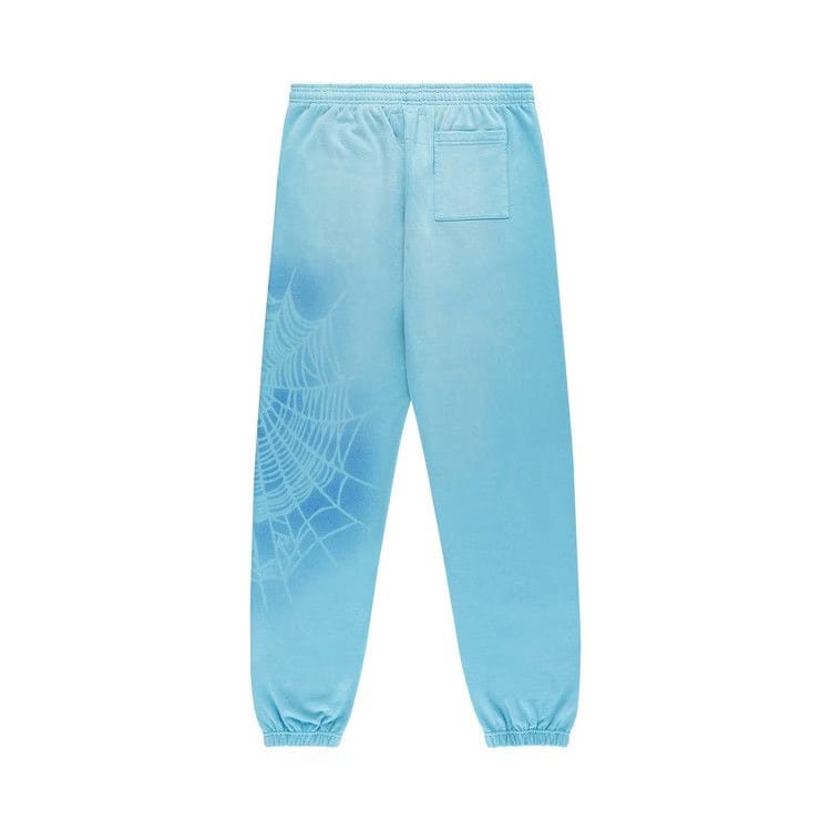 Sp5der OG Web V2 Spray Sweatpant Light Blue