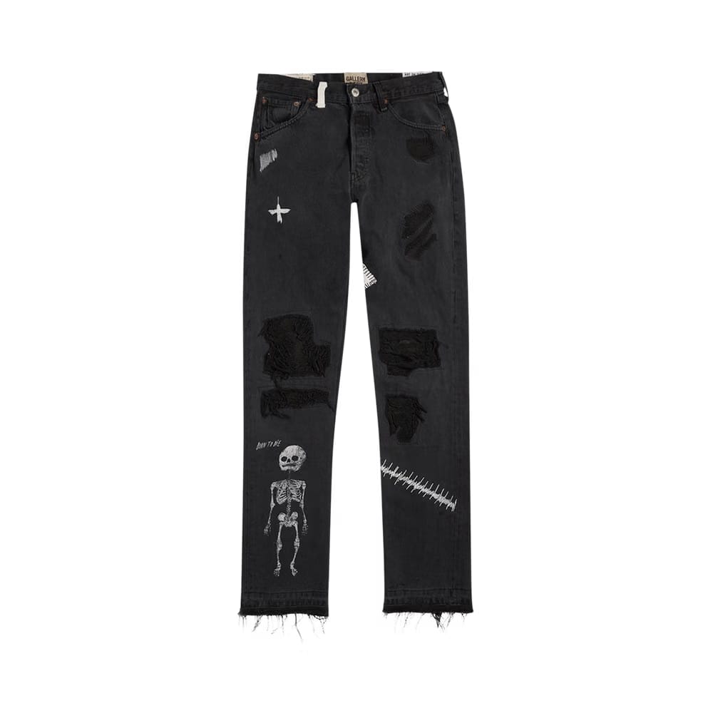 Gallery Dept. Fuck Face Denim Black