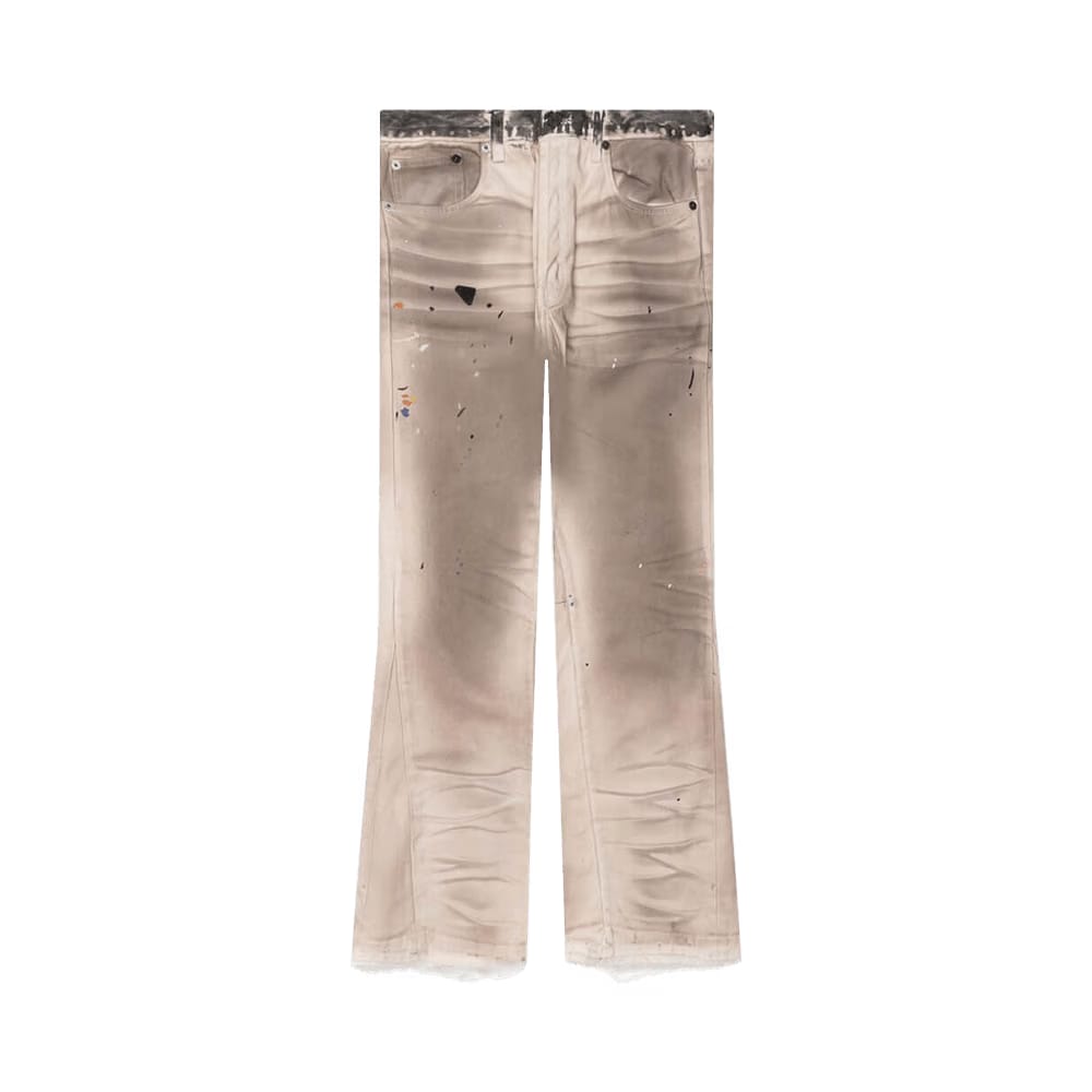 Gallery Dept. Hollywood Blv La Flare Jeans Natural