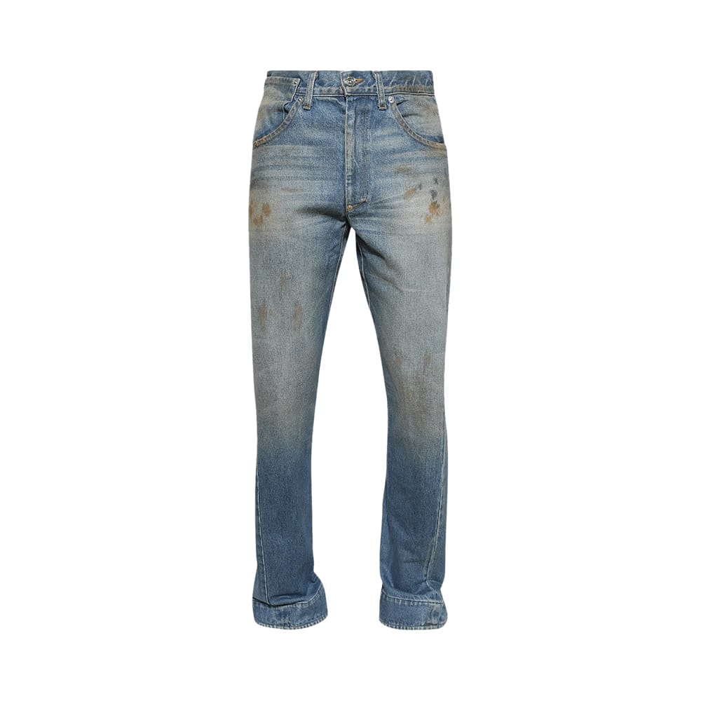 Gallery Dept. Zip Denim Jeans Indigo