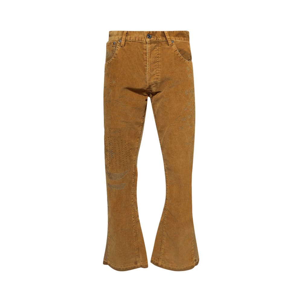 Gallery Dept. Corduroy La Flare Pants Golden Brown