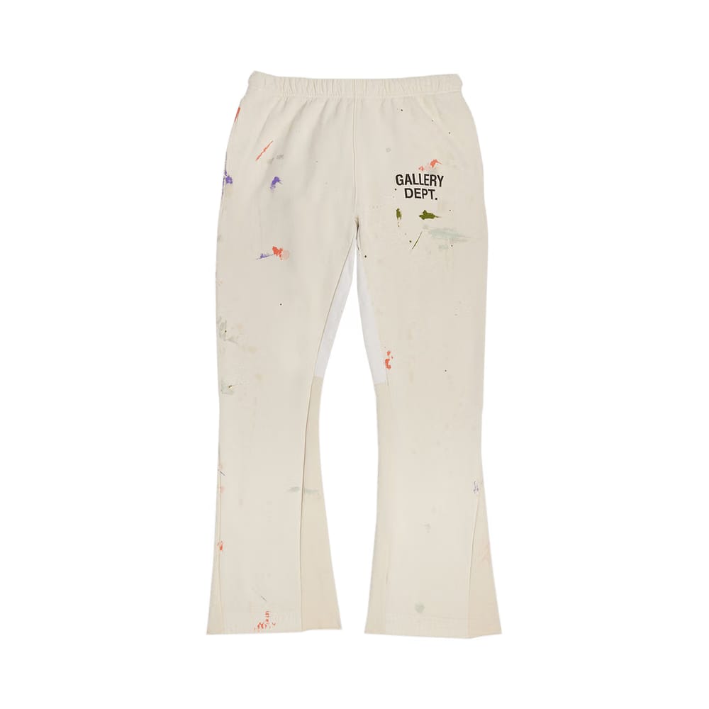 Gallery Dept. GD Painted Flare Sweatpant White