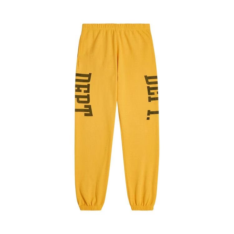 Gallery Dept. Gym Sweatpants Gold Yellow