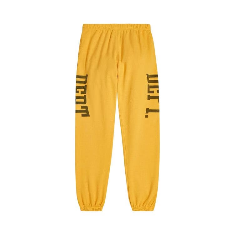 Gallery Dept. Gym Sweatpants Gold Yellow