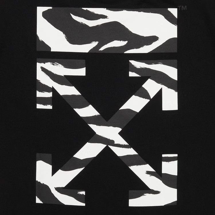 Off-White Zebra Arrow T-Shirt Black