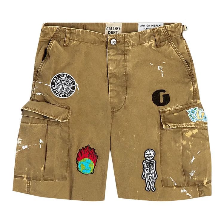 Gallery Dept. Kenzie Fatigue Cargo Shorts Olive