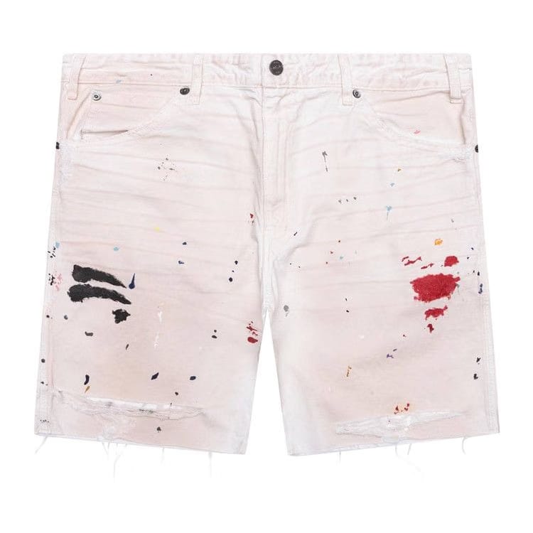Gallery Dept. Flea Carpenter Shorts White Paint