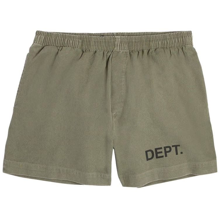 Gallery Dept. Logo Zuma Shorts Green