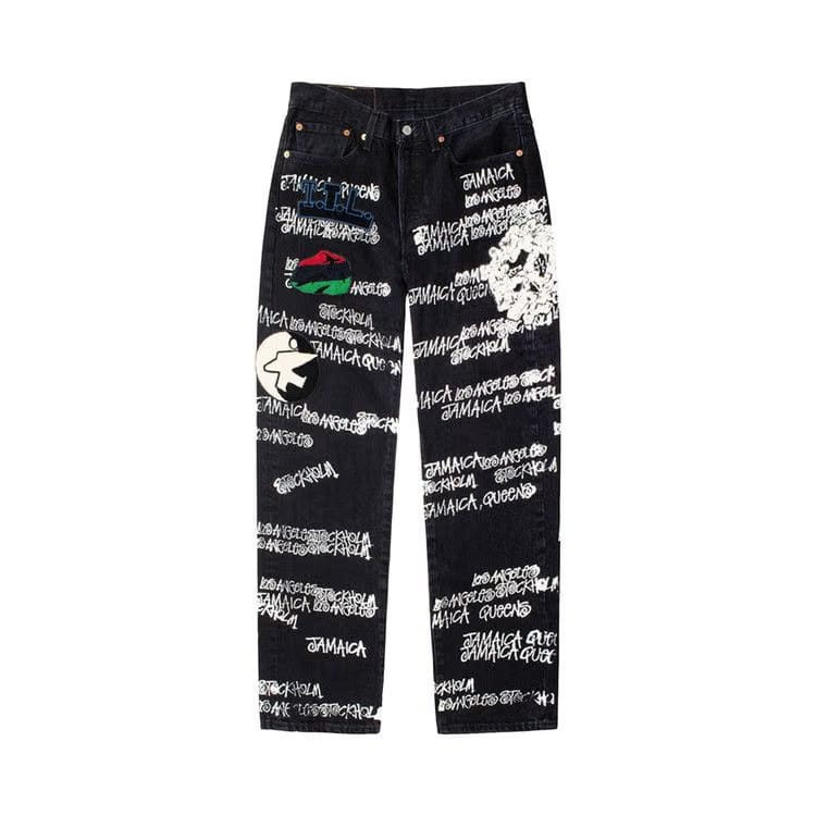 Stussy x Denim Tears x Our Legacy TTL 501 Jean Black