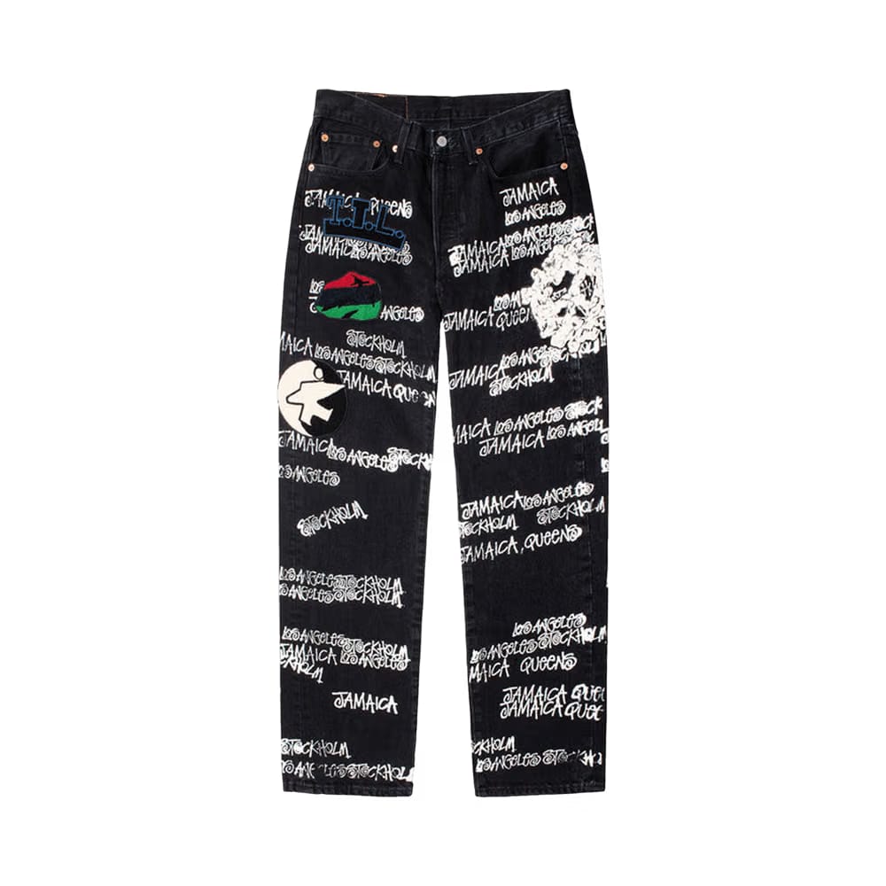 Stussy x Denim Tears x Our Legacy TTL 501 Jean Black