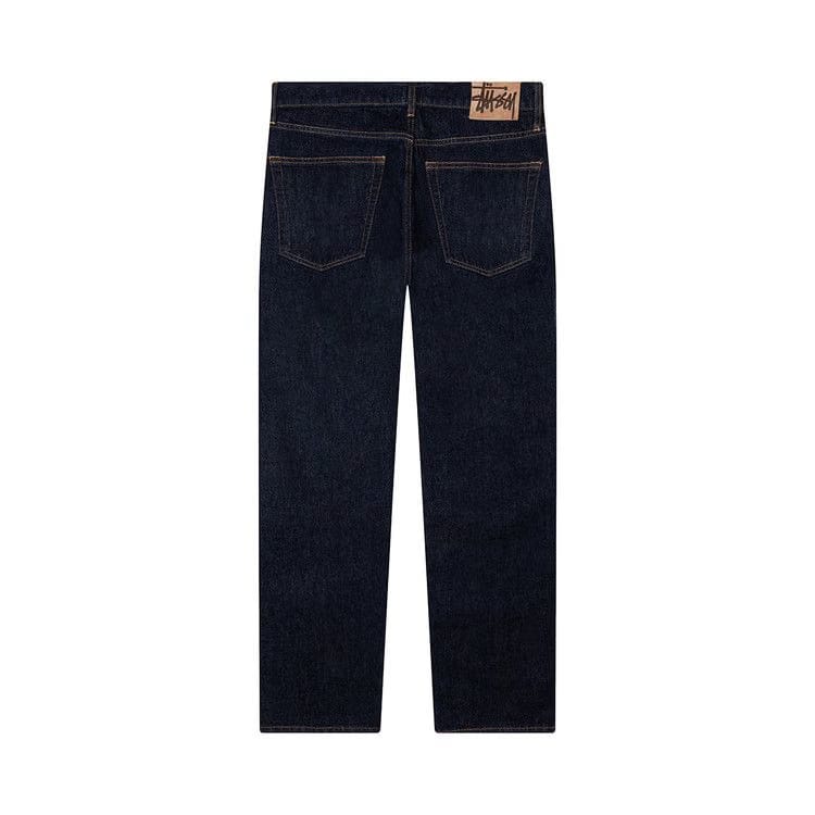 Stussy New Classic Denim Jean Rinsed Indigo