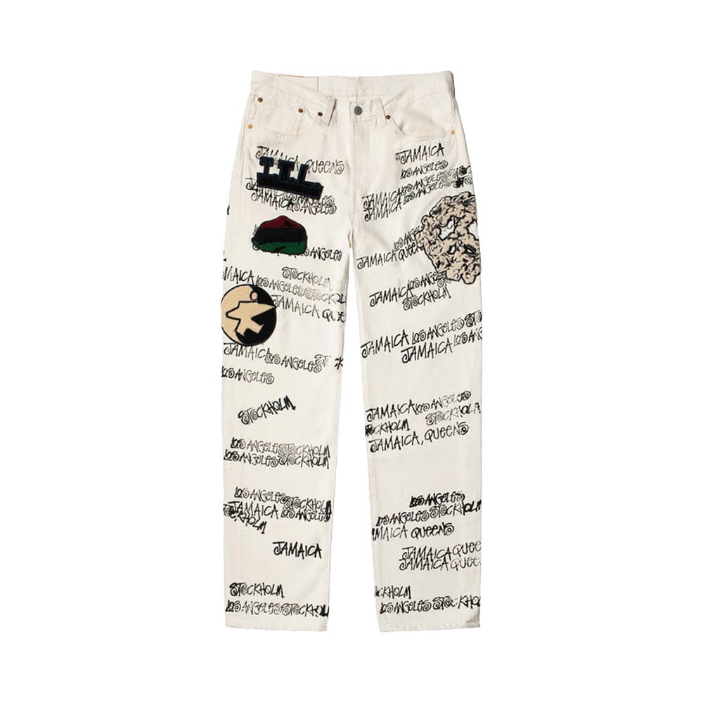 Stussy x Denim Tears x Our Legacy TTL 501 Jean White