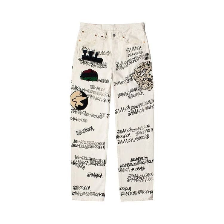 Stussy x Denim Tears x Our Legacy TTL 501 Jean White