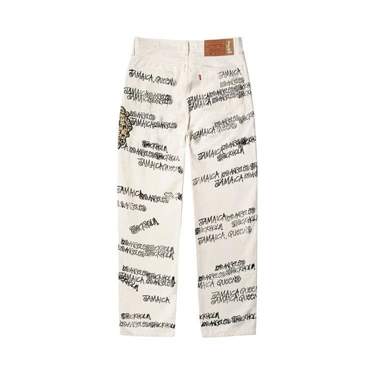 Stussy x Denim Tears x Our Legacy TTL 501 Jean White