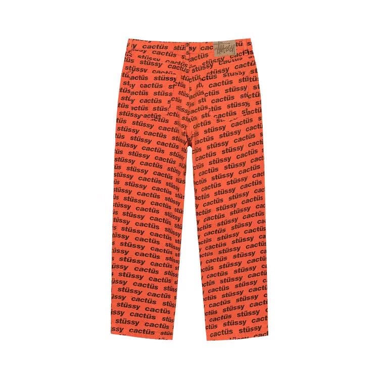 Stussy x Cactus Plant Flea Market Big Ol' Jean Orange