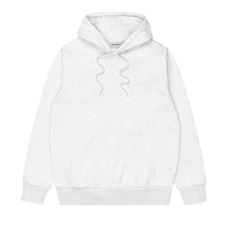 Carhartt WIP Script Embroidery Hoodie Ash Heather