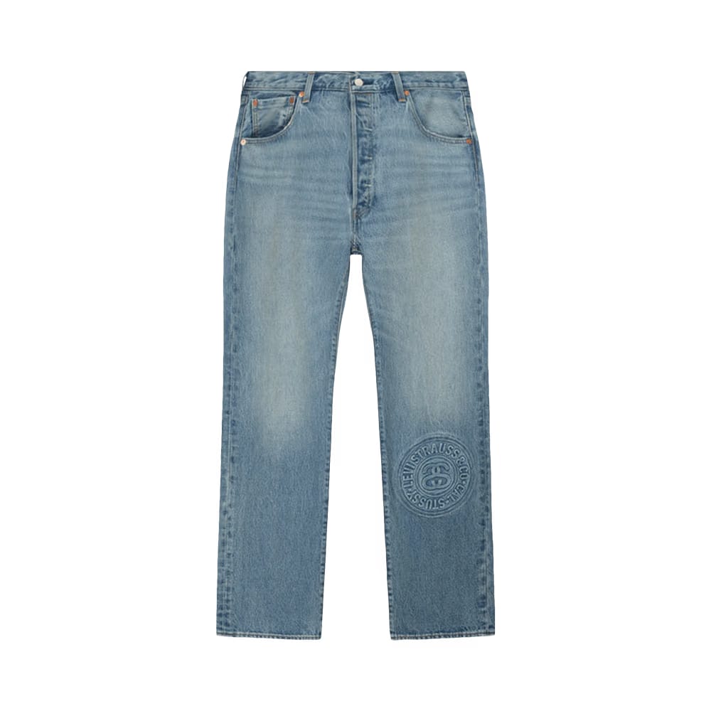 Stussy x Levi's Embossed 501 Jean Indigo