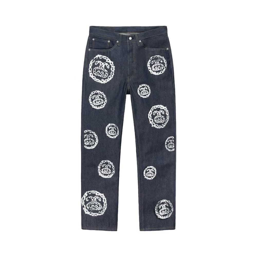 Stussy x Denim Tears 501 Jean Raw