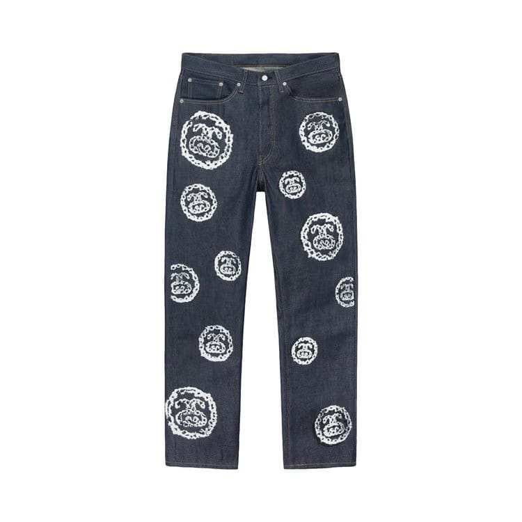 Stussy x Denim Tears 501 Jean Raw