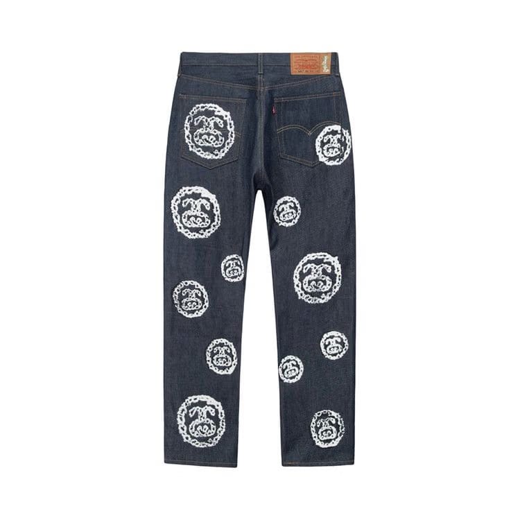 Stussy x Denim Tears 501 Jean Raw