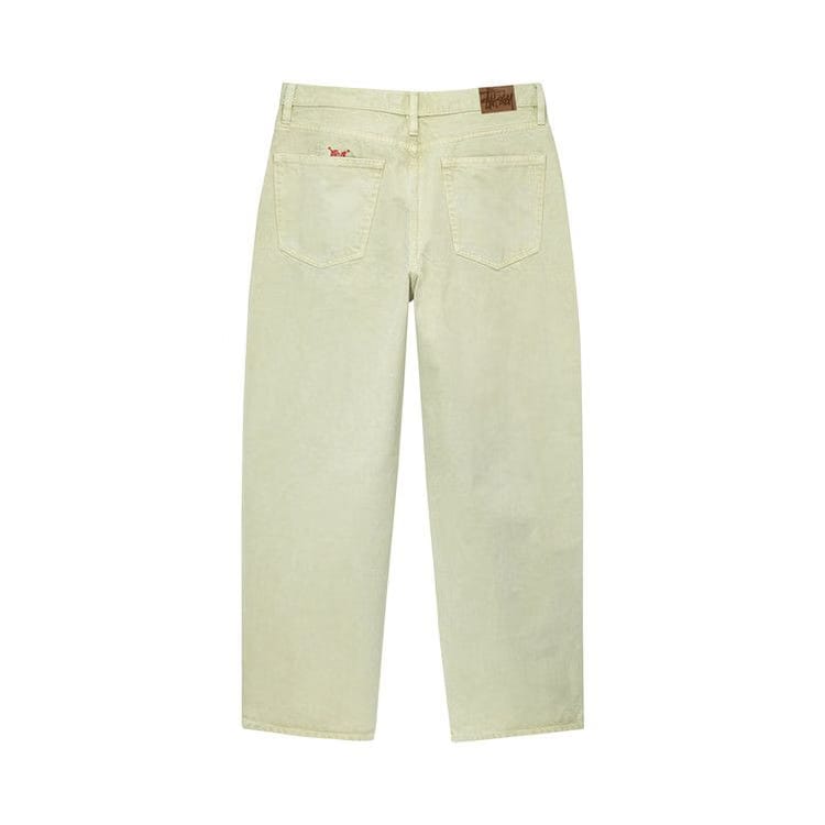 Stussy Double Dye Big 'Ol Jeans Cream