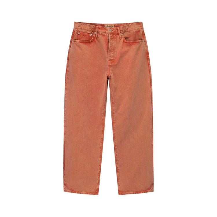 Stussy Double Dye Big 'Ol Jeans Faded Red