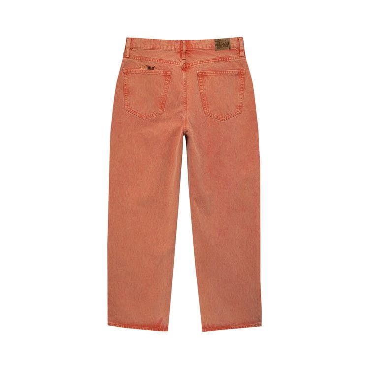 Stussy Double Dye Big 'Ol Jeans Faded Red