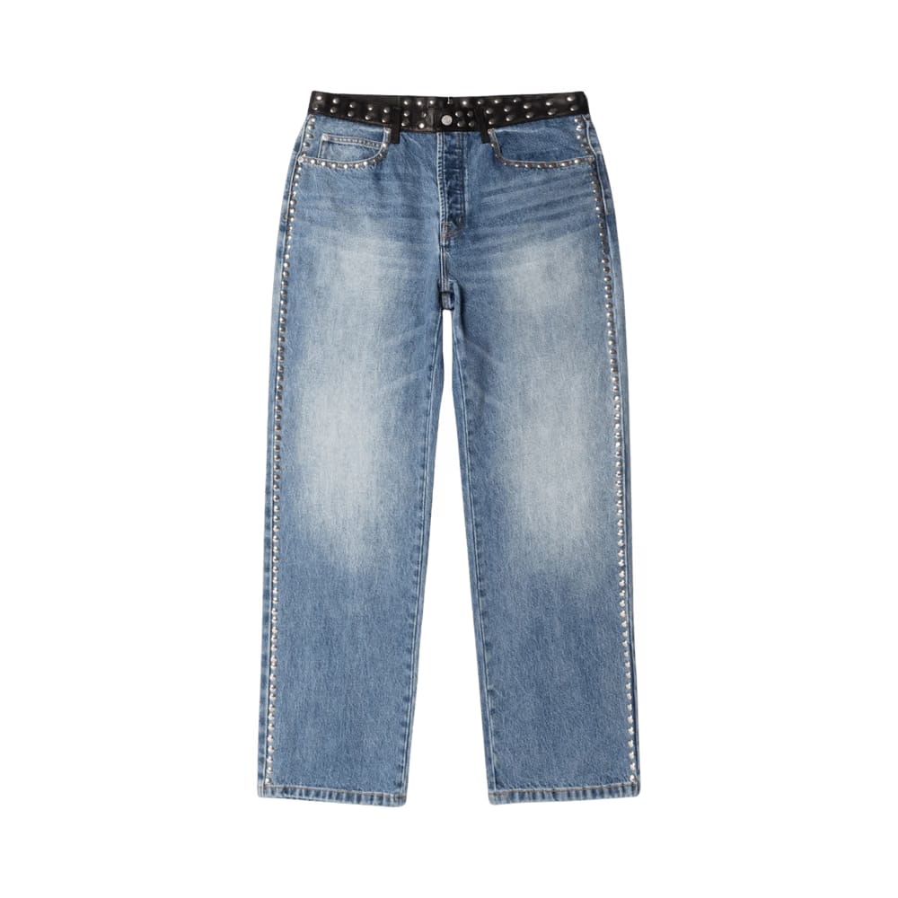 Stussy x Wales Bonner Studded Jean Washed Blue