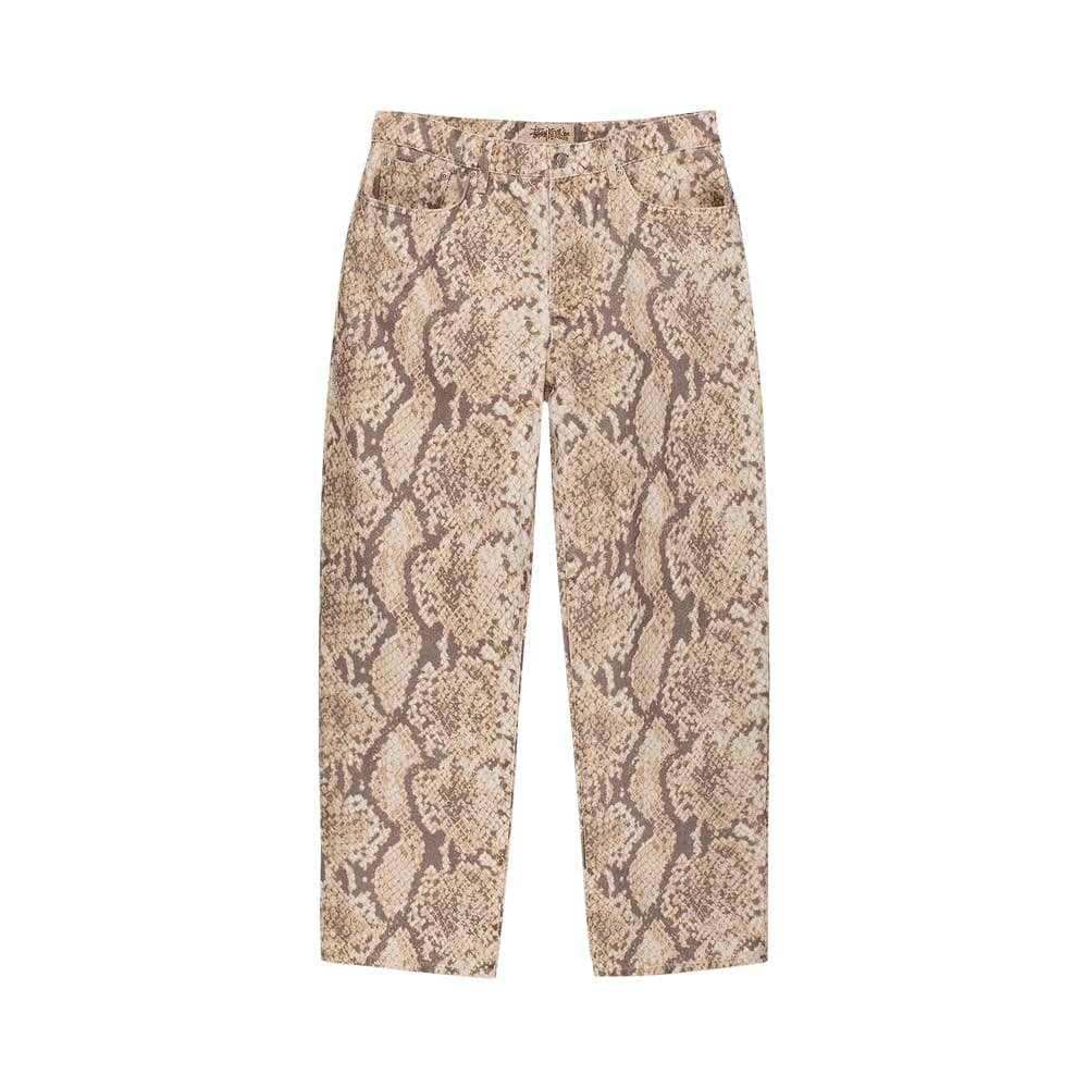 Stussy Washed Canvas Big Ol' Jeans Python