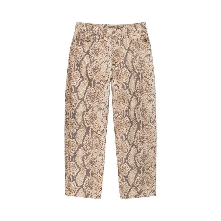 Stussy Washed Canvas Big Ol' Jeans Python